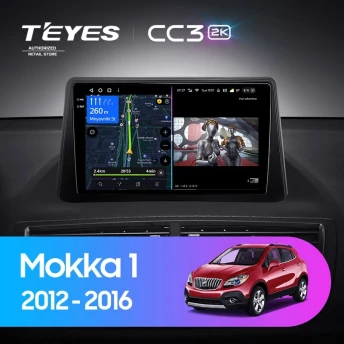 Штатная магнитола Teyes CC3 2K 4/64 Opel Mokka 1 (2012-2016)