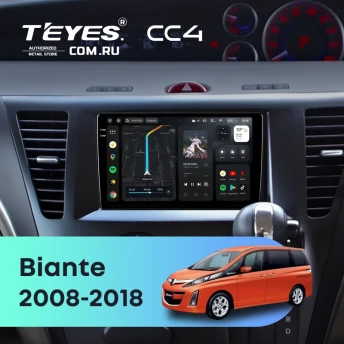 Штатная магнитола Teyes CC4 6/64 Mazda Biante (2008-2018)