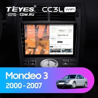 Штатная магнитола Teyes CC3L WiFi 2/32 Ford Mondeo 3 (2000-2007) F1