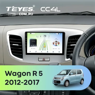 Штатная магнитола Teyes CC4L 6/64 Suzuki Wagon R 5 (2012-2017) (без штатной камеры)