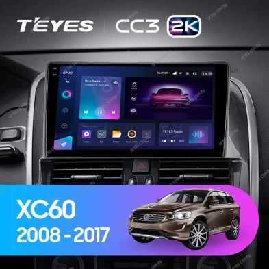 Штатная магнитола Teyes CC3 2K 360 6/128 Volvo XC60 I 1 (2008-2017) Тип-A