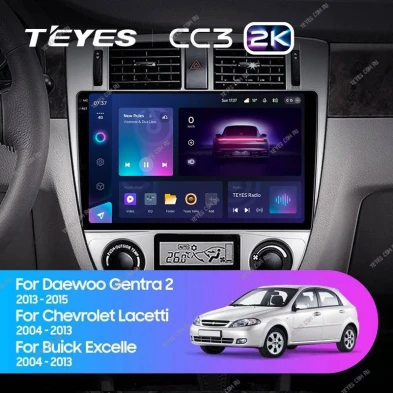 Штатная магнитола Teyes CC3 2K 4/32 Daewoo Gentra 2 (2013-2015) F1 Тип-A