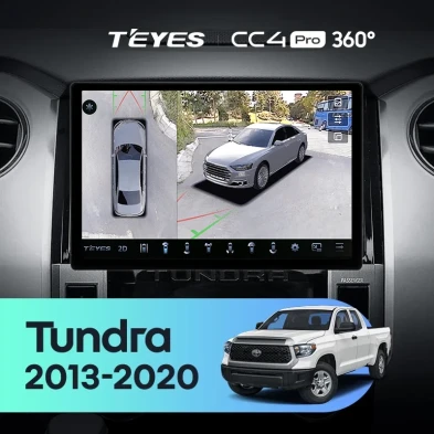 Штатная магнитола Teyes CC4 Pro 360 12/256 Toyota Tundra XK50 (2013-2020) (11")