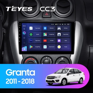 Штатная магнитола Teyes CC3 4/32 Lada Granta Sport (2011-2018) Тип-B