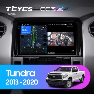 Штатная магнитола Teyes CC3 2K 6/128 Toyota Tundra XK50 (2013-2020)