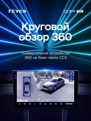 Штатная магнитола Teyes CC3 2K 360 6/128 Toyota Spade (2012-2019)