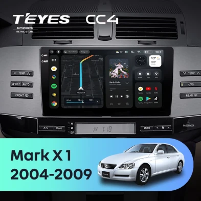 Штатная магнитола Teyes CC4 6/64 Toyota Mark X 1 X120 (2004-2009)