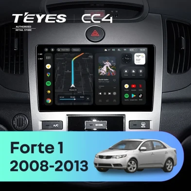Штатная магнитола Teyes CC4 6/64 Kia Forte 1 (2008-2013) F2