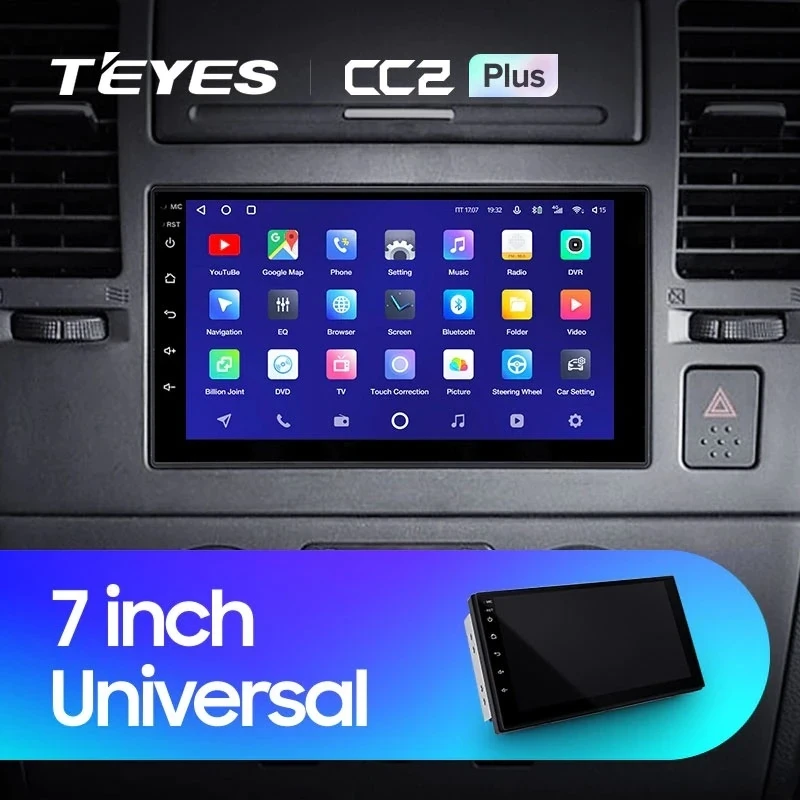 Магнитола Teyes CC2 Plus 4/64 Универсал 7"