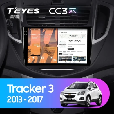 Штатная магнитола Teyes CC3 2K 6/128 Chevrolet Tracker 3 (2013-2017) F1