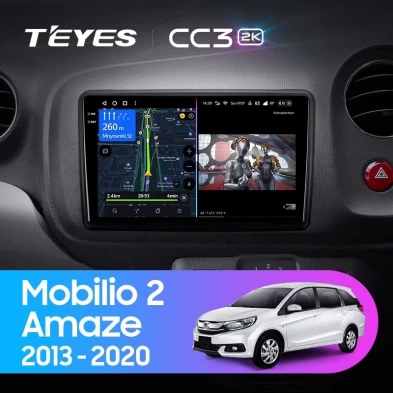 Штатная магнитола Teyes CC3 2K 4/32 Honda Mobilio 2 Amaze (2013-2020)
