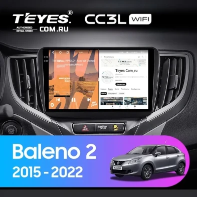 Штатная магнитола Teyes CC3L WiFi 2/32 Suzuki Baleno 2 (2015-2022)