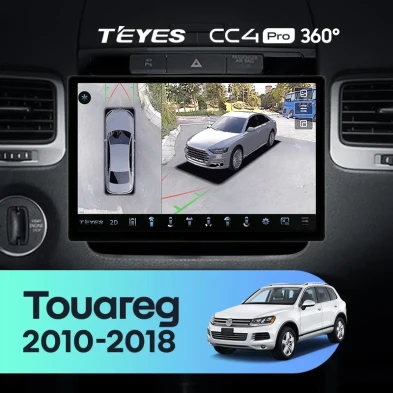 Штатная магнитола Teyes CC4 Pro 360 12/256 Volkswagen Touareg FL NF (2010-2018) Тип-B (11")