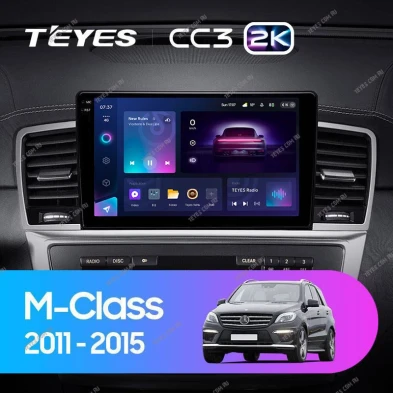 Штатная магнитола Teyes CC3 2K 6/128 Mercedes-Benz M-Class W166 ML (NTG 4.5) (2011-2015)