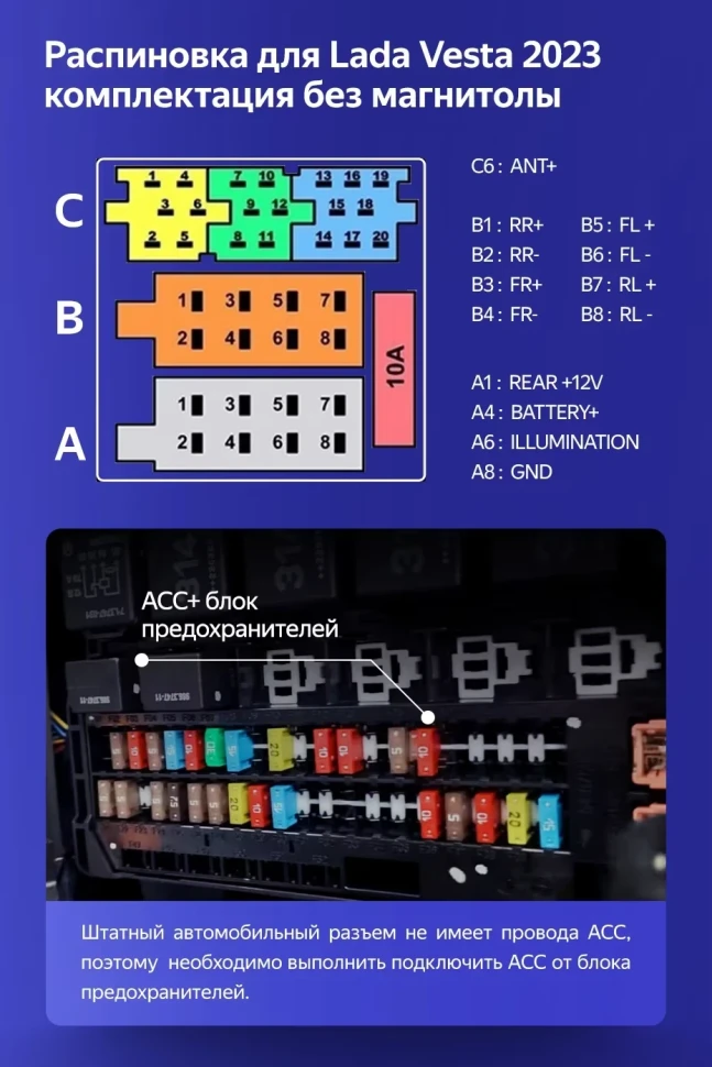 Штатная магнитола Teyes CC3 2K 4/32 Lada Vesta (2023-2026) F2 Тип-B