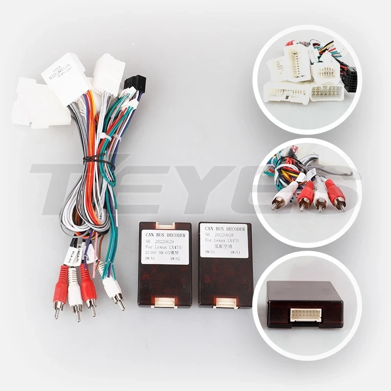 Переходная рамка Lexus LX470 J100 (1998-2003) (10")