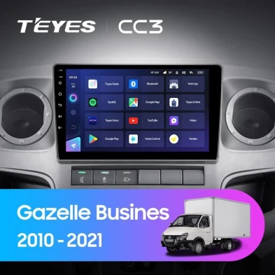 Штатная магнитола Teyes CC3 4/32 для GAZ Gazelle Busines (2010-2021) F2