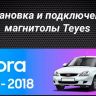 Штатная магнитола Teyes CC3L 4/64 Lada Priora (2013-2018) F3