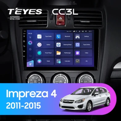 Штатная магнитола Teyes CC3L 4/32 Subaru Impreza 4 (2011-2015) Тип-B