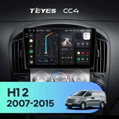 Штатная магнитола Teyes CC4 6/64 Hyundai H1 TQ (2007-2015) F3