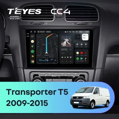 Штатная магнитола Teyes CC4 8/128 Volkswagen Transporter (T5) (2009-2015)