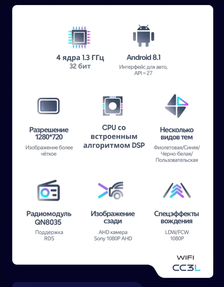 Штатная магнитола Teyes CC3L WiFi 2/32 Saab 9-3 2 (2007-2014)