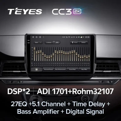 Штатная магнитола Teyes CC3 2K 4/32 Hyundai H1 2 Grand Starex TQ (2017-2022)