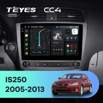 Штатная магнитола Teyes CC4 8/128 Lexus IS250 XE20 (2005-2013) (Lp)